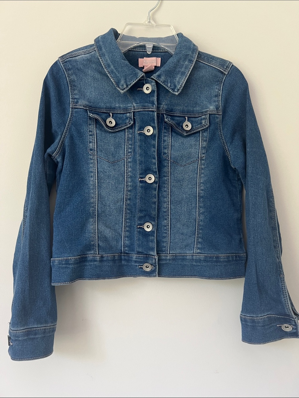 Squeeze Girls' Blue Denim Jean Jacket
